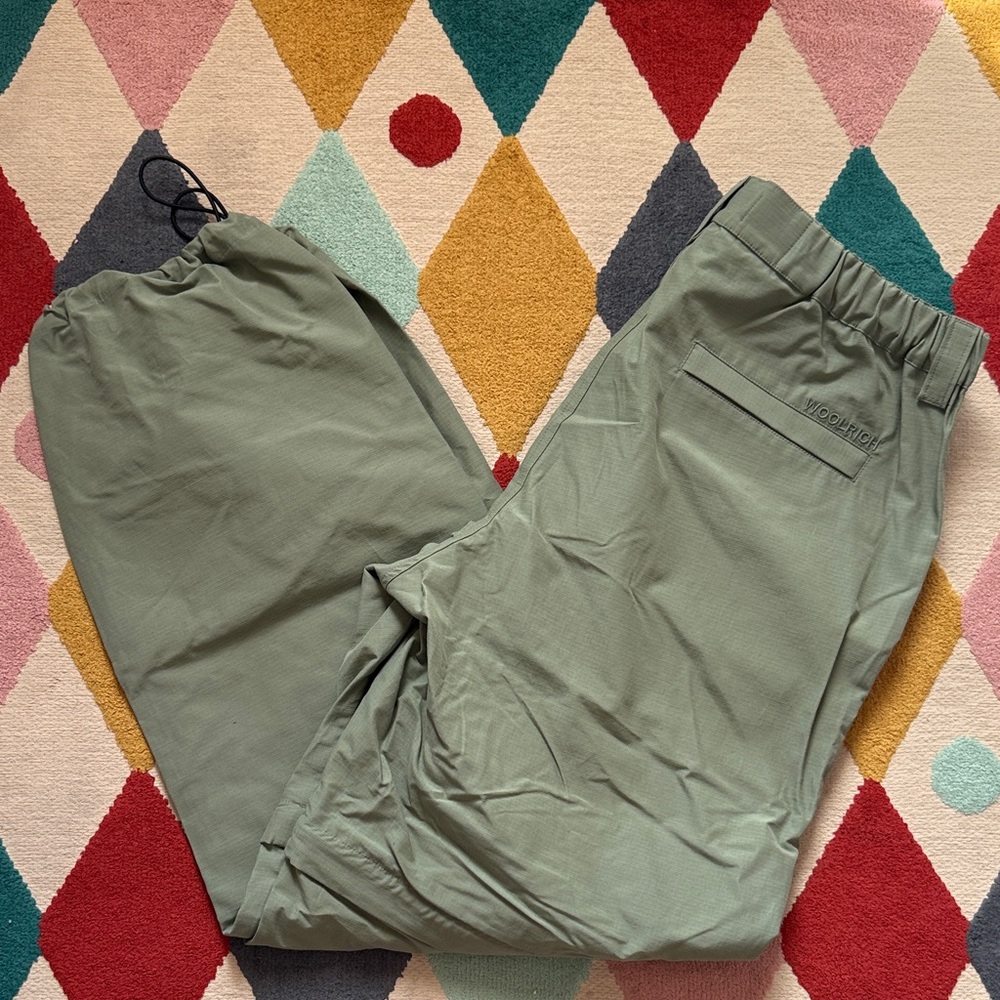 NWT Todd Snyder Woolrich Men's Olive Utility Cargo Pants - Size M